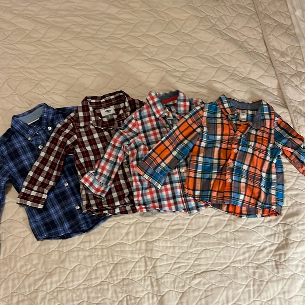 Long Sleeve Button Down Shirt Lot